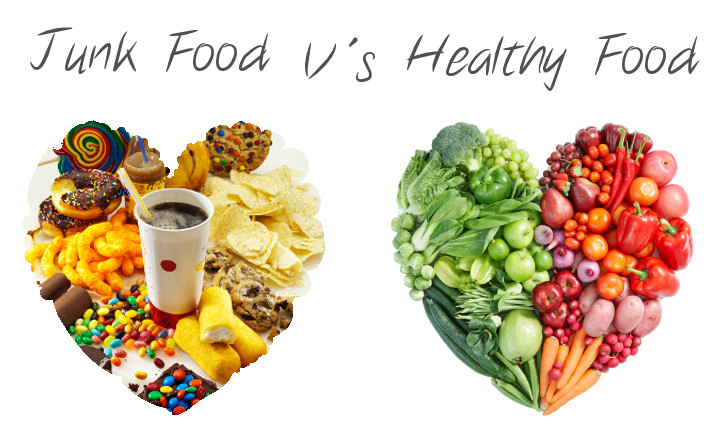 Junk Food vs Healthy Food