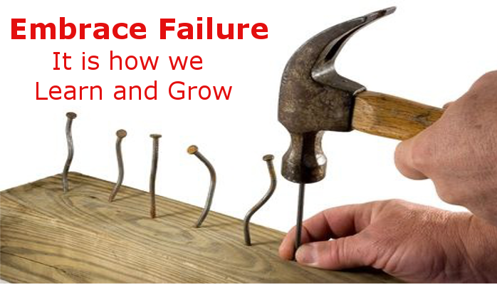 How do you react to failure?