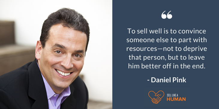 sell-like-a-human-Daniel-Pink-quote