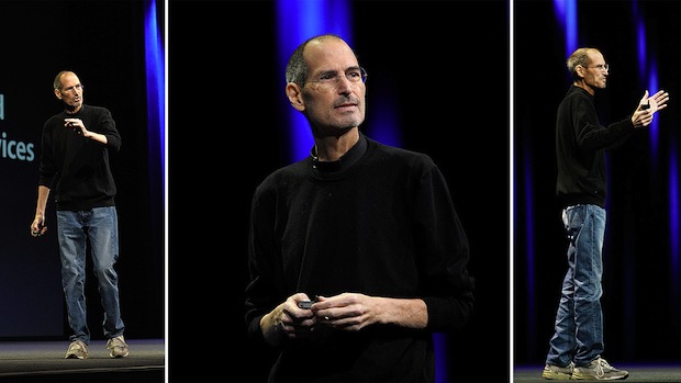 Steve Jobs has repeatedly worn the same combination to several WWDC presentations, claiming that this dress built a consistent brand image of him.